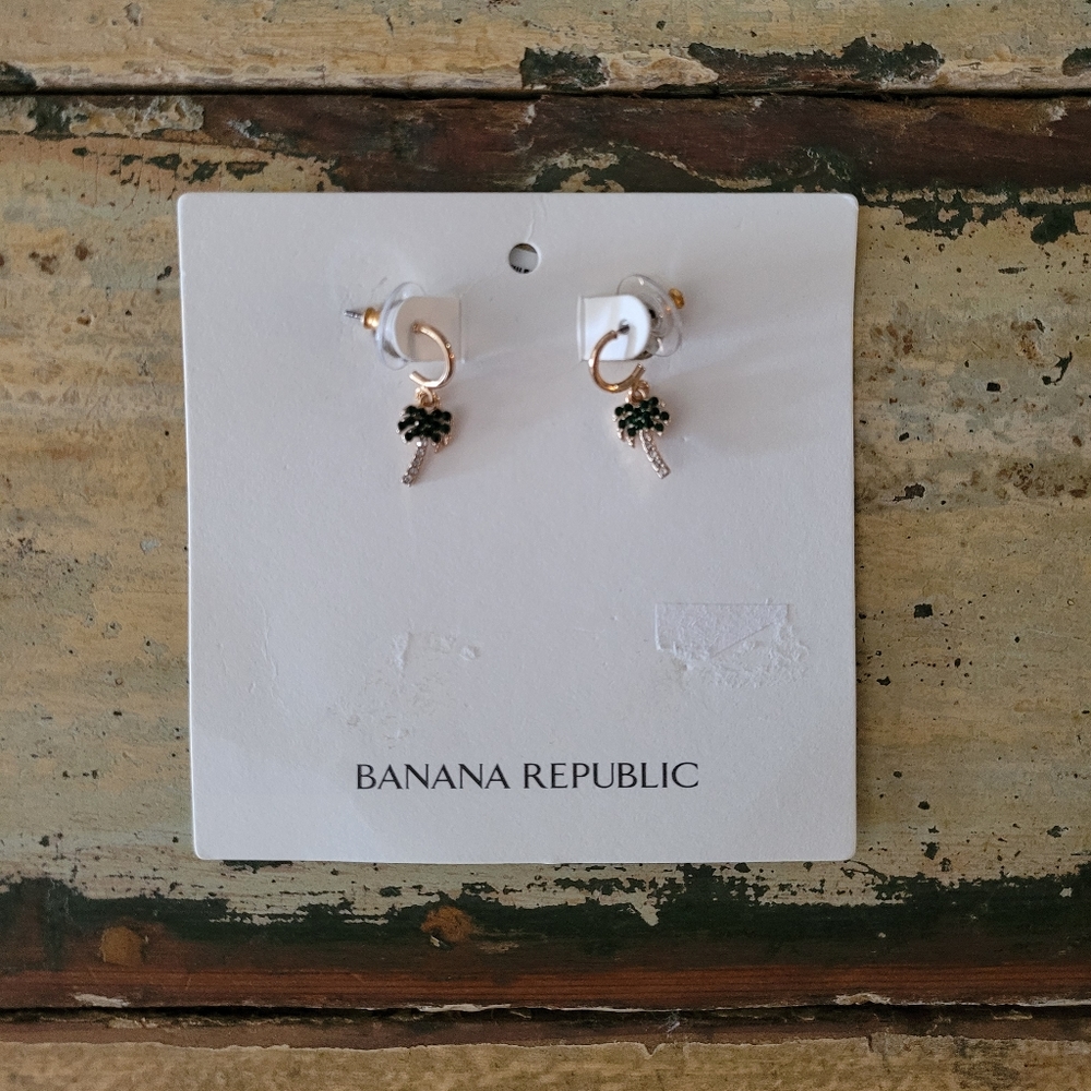 Palm Tree Earrings
